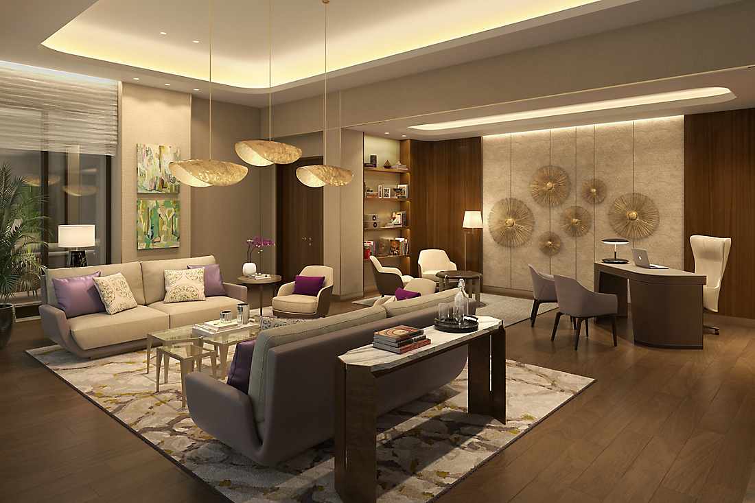 Naile Sultan Bosphorus Suite living room